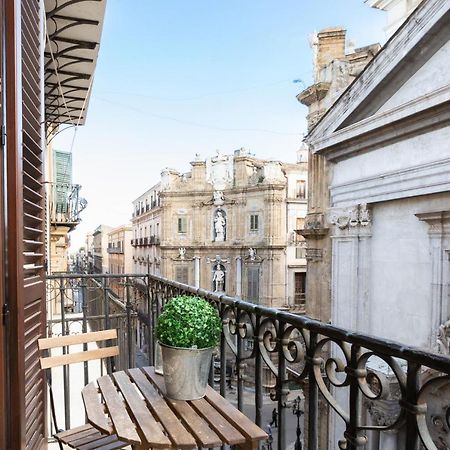 Quattro Canti Charming Flat Palermo Eksteriør billede